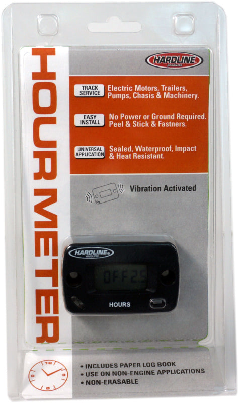 Hardline Hour Meter Vibration Activated HR-8065-2