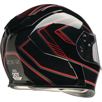 Z1R Warrant Helmet - Amplify - Black/Red - Small 0101-17892