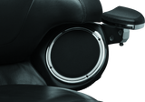 Kuryakyn Rear Speaker Accents For 14-Up Touring Models Chrome 7376