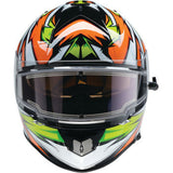 Z1R Warrant Snow Helmet - Neuron - Orange/Green - XS 0101-17223