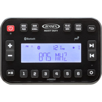 JENSEN Heavy Duty Bluetooth Stereo JHD922BT