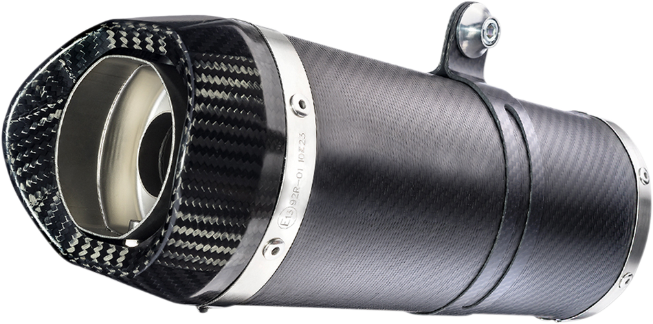 LEOVINCE 50x270mm Carbon Fiber LV One Evo Muffler 9776U 1811-3789