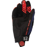 ALPINESTARS Pro-Dura Gloves - Navy/Hot Orange/White - 2XL 3560425-7162-2X