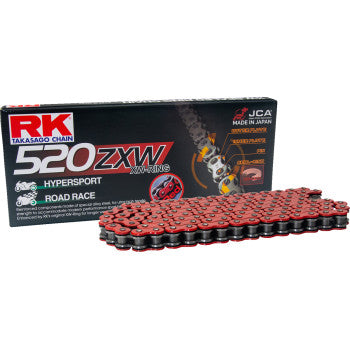 RK 520 ZXW - Drive Chain - 120 Links - Red RR520ZXW-120