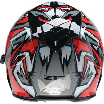Z1R Warrant Snow Helmet - Neuron - Red/White - Medium 0101-17219