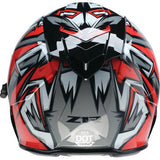 Z1R Warrant Snow Helmet - Neuron - Red/White - Medium 0101-17219