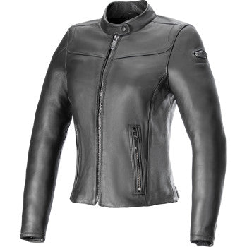 ALPINESTARS Stella Tory Leather Jacket - Black - XS 3113824-1100-XS