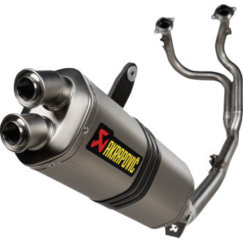 Sistema de escape AKRAPOVIC Racing Line - Titanio - CRF1100L Africa Twin DCT 2020-2022, 2024 S-H11R3-WT