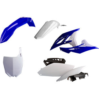 Kit de carrocería completo POLISPORT - OEM azul/blanco/negro YZ250F 2020-2013 90529 