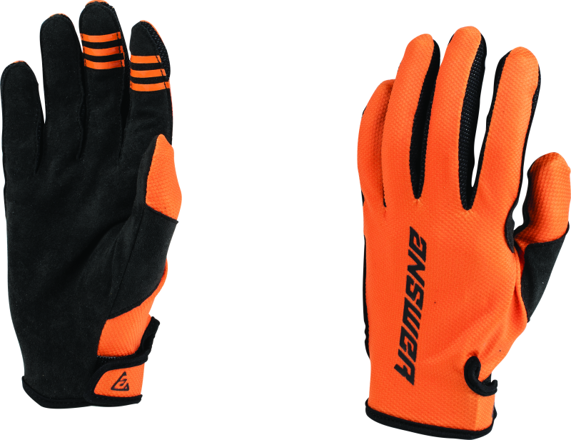 Answer 23 Ascent Glove Orange/Black - Medium 447823