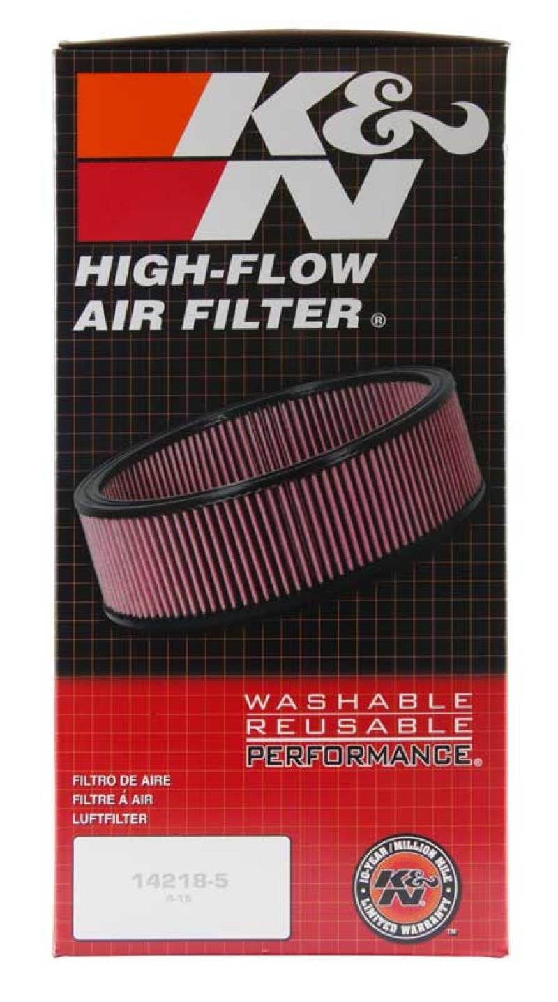 K&N Replacement Air Filter Round 9in OD 7-1/2in ID 5in H E-3650