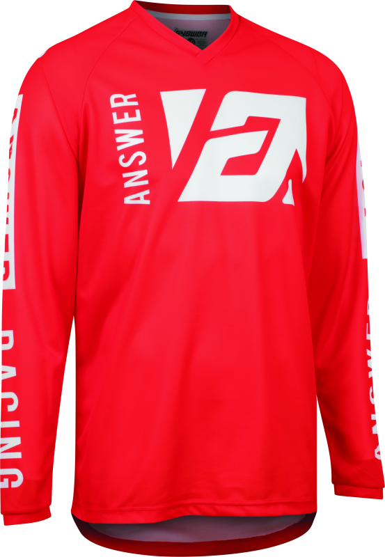 Answer Syncron Merge Jersey Red/White Youth - XL 446728