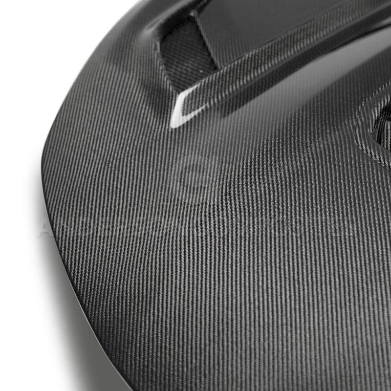 Anderson Composites 16-19 Chevrolet Camaro Double Sided Carbon Fiber Type-T2 Style Hood AC-HD19CHCAM-T2-DS