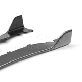 Anderson Composites 2020 Ford Mustang Shelby GT500 Carbon Fiber Rocker Panel Splitters AC-SS20FDMU500