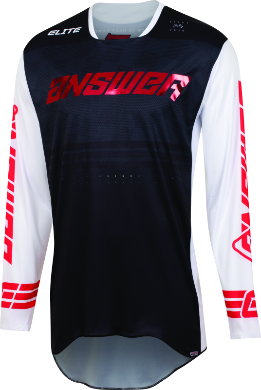 Answer 23 Elite Finale Jersey Black/White/Red - 2XL 447448