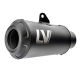 LEOVINCE LV-10 Slip-On-Schalldämpfer – komplett schwarz 15218FB