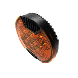 KC HiLiTES SlimLite 8in. LED Light Shield (Shield Only) - Amber 5208