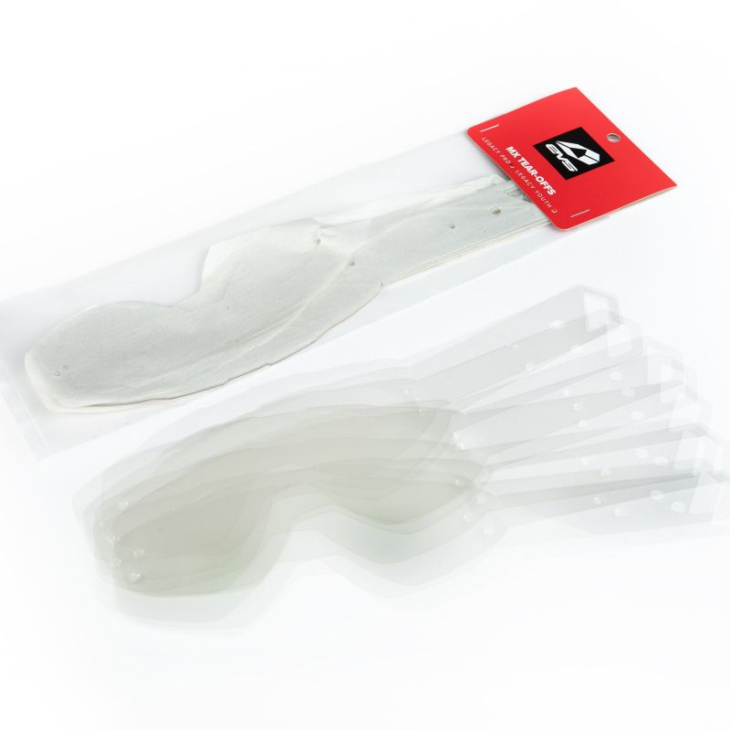 EVS Legacy Pro Goggle Tear Offs (Standard) 20PK - Clear GLPTO-20PK