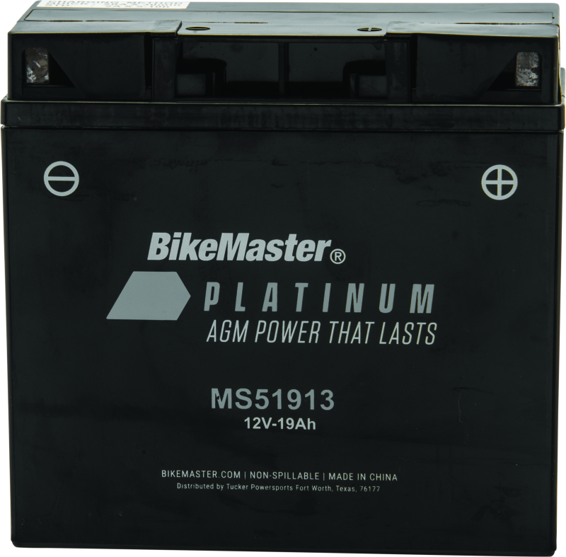 BikeMaster AGM Battery - MS51913 780754