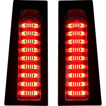 CUSTOM DYNAMICS ProBEAM® Fillerz® Dual Color Lights - Smoke - Gloss Black  Glide  PB-ECE-FILL-SB