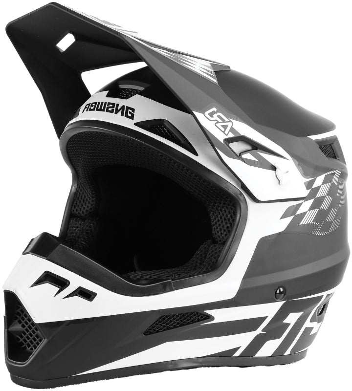 Answer AR1 Sweep Helmet Black/White - XS 442896