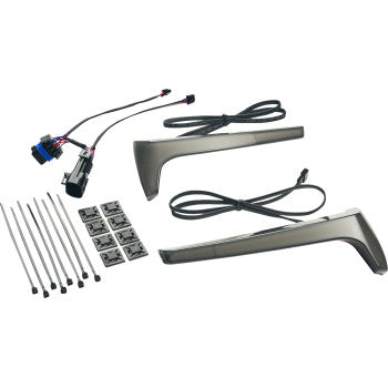 CIRO Saddlebag Lights - Smoke Lens - Red Turn Signal - Indian 4R100