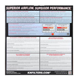 K&N Replacement Air Filter Round 9in OD 7-1/2in ID 5in H E-3650