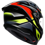 AGV K6 S Helmet - Erazer - Black/Red/Yellow Fluo - XL  2118395002-026-XL