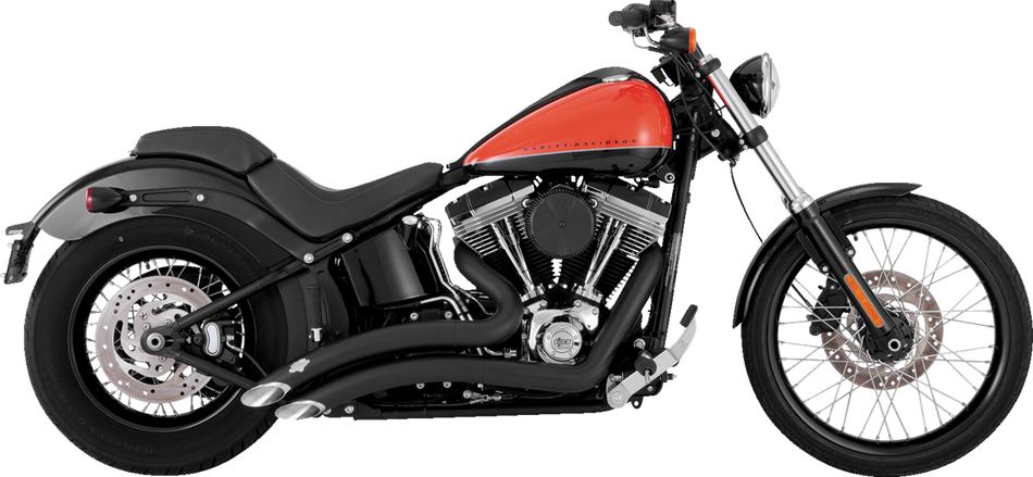 VANCE & HINES Big Radius Exhaust System - Black 46369