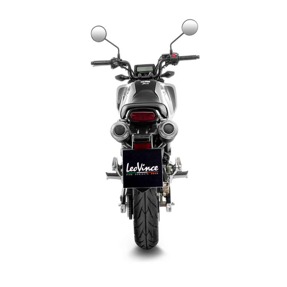 LEOVINCE LV-10 Exhaust dual - Black MSX125 Grom 2022-2024 15253B