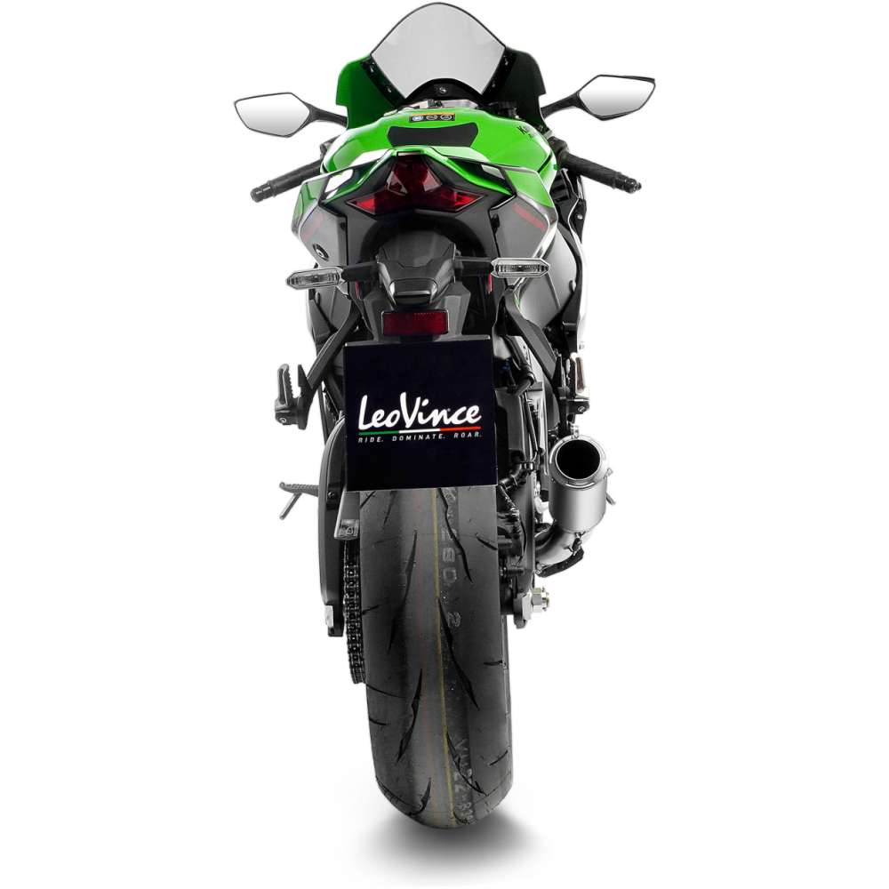 Silenciador deslizante LEOVINCE LV Corsa - Titanio Ninja ZX-10R/RR 2016-2023 15406T 1811-4493 