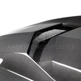 Anderson Composites 2016+ Type-AZ Camaro Double Sided Fiber Hood AC-HD16CHCAM-AZ-DS