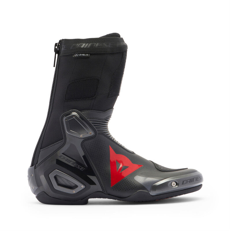 Dainese Axial 2 Air Boots Black/Black/Red Fluorescent Size - 39 2017900053-P75-39