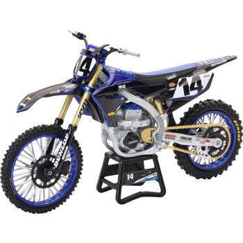 New Ray Toys Yamaha Factory Race Team Bike - Dylan Ferrandis - 1:12 Scale - Blue/Black 58333