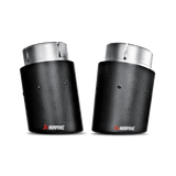 Akrapovic 16-17 BMW 340i (F30 F31) Evolution Line Cat Back (SS) w/ Carbon Tips (Req. Link Pipe) MTP-BM/SS/2H