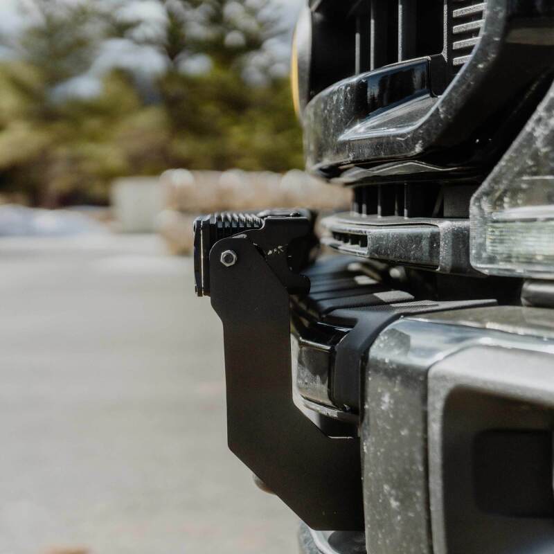 KC HiLiTES 11-16 Ford Super Duty Front Bumper Light Bar Mount For 40in Flex Era LED Light Bar 7353