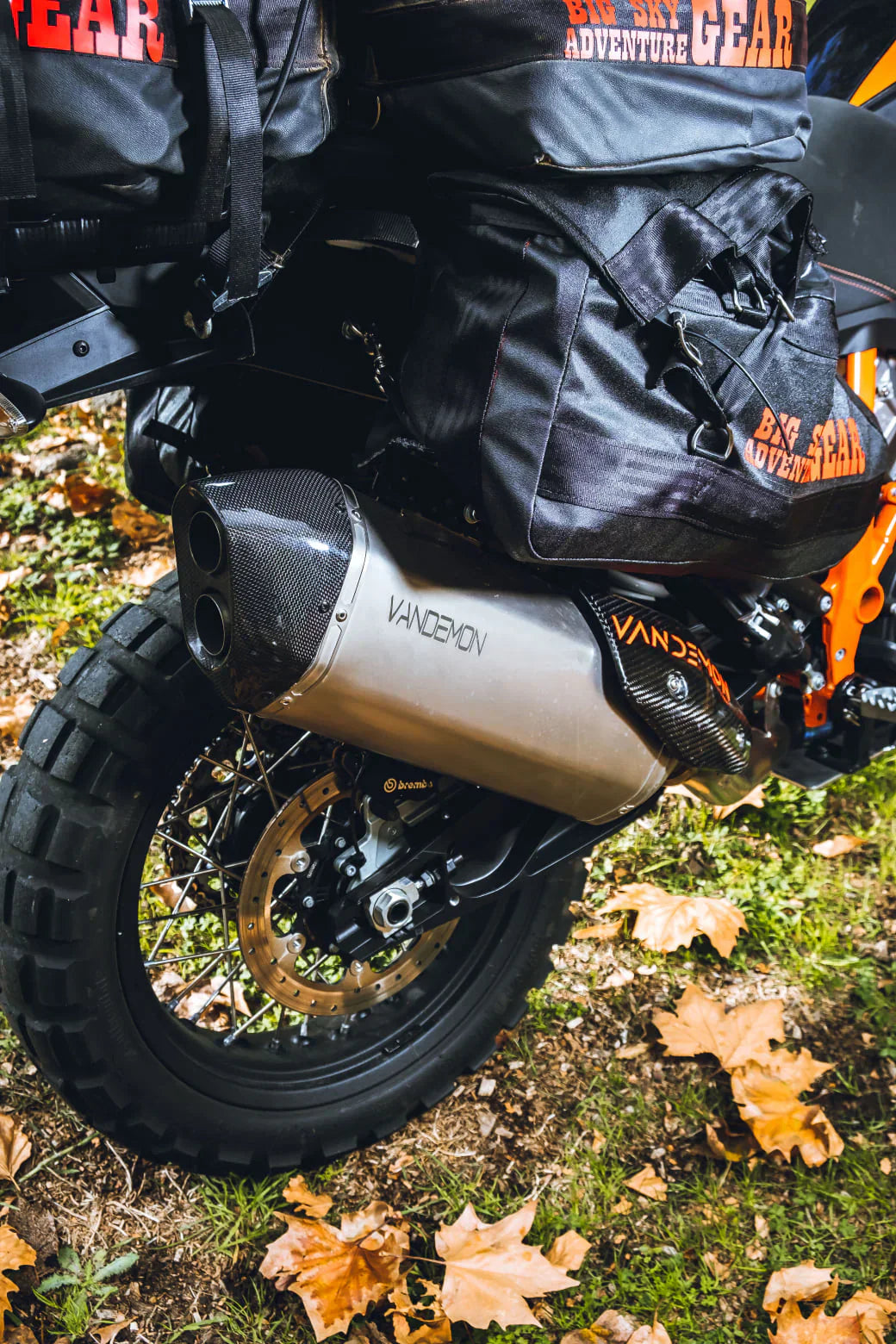 Vandemon  KTM 1090-1190-1290 Adventure Full Titanium Exhaust System 2014-19  KTM129ADTIEXHBA VA-55