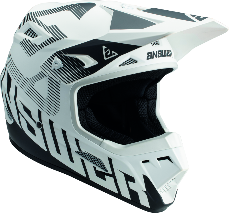 Answer AR1 V2 Bold Helmet White/Black - XL 447659