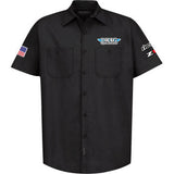 THROTTLE THREADS Drag Specialties House 25 Shirt - Black - 5XL DRG32ST24BK5R