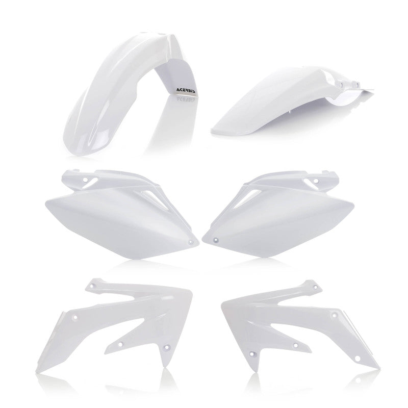 Acerbis 06-09 Honda CRF250R Plastic Kit - White 2041040002