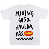 FMF Scratch T-Shirt - White - Small SU25118903WHTSM