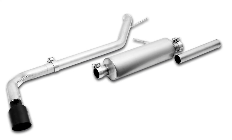 Gibson 22-24 Ford Maverick 2.0L Black Elite Cat-back Single Exhaust - Stainless 619719B