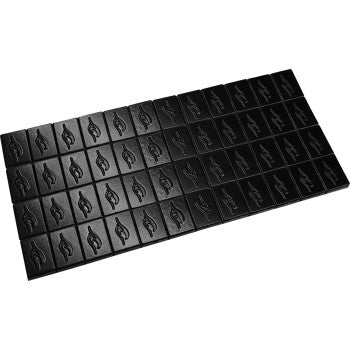 COASTAL MOTO Wheel Weights - Black - 0.25 oz - 48 Pack WWKIT-25-12B