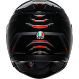 AGV K3 Helmet - Syth - Black/Red - Large 2118381004-021-L