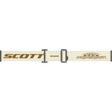 SCOTT Prospect Pro Circuit Amplifier Goggle - Beige/White/Brown - Gold Chrome Works Lens 423514-1074324