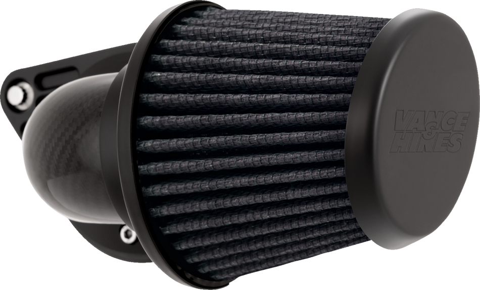 VANCE & HINES VO2 Falcon Air Intake - Weaved Carbon Fiber 40053