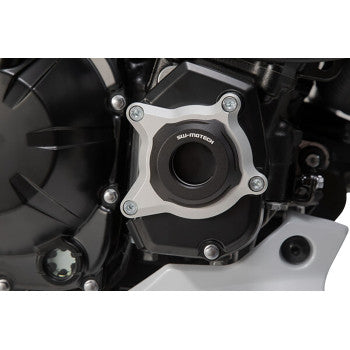 SW-MOTECH Engine Case Protector - Black/Silver - Kawasaki - Z900  MSS.08.868.10000