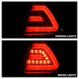 Spyder Chevy Impala 2006-2013 LED Tail Lights Red Clear ALT-YD-CHIP06-LED-RC