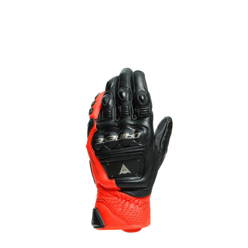 Dainese 4-Stroke 2 Gloves Black/Fluorescent-Red - 3XL 201815926-628-XXXL