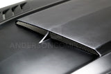 Anderson Composites 15-16 Ford Mustang (Excl. GT350/GT350R) Ram Air Fiberglass Hood AC-HD15FDMU-AB-GF